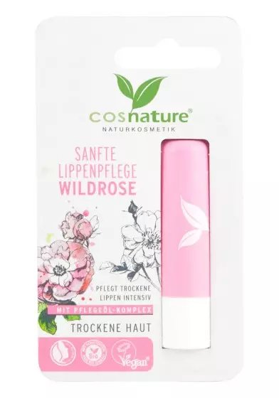 cosnature 野玫瑰護唇膏 Lippenpflege Wildrose