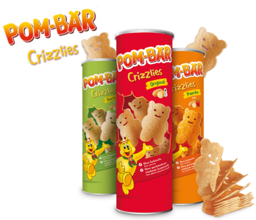 [2025] 德國 Pombär 紅椒風味 薯片 小熊餅乾  洋芋片 POM-BÄR 150g
