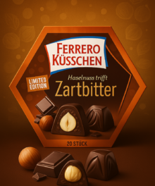 Ferrero Küsschen Zartbitter 20 Stück / 178g Q4Ferr