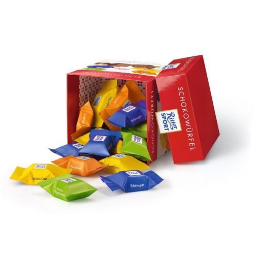 09.2023 德國 Ritter SPORT Schokogruß 可可骰子糖 (紅色)：圖片 2